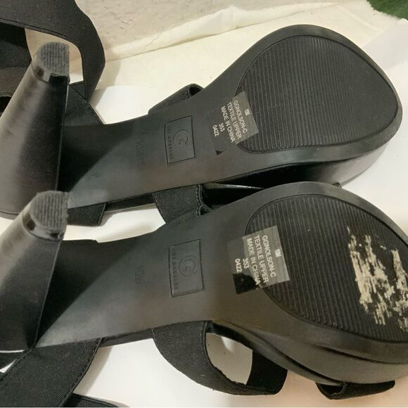 GBG Los Angeles size 10 black heels - Picture 9 of 10